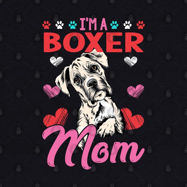 Boxer Mom Mother's Day Gift by savariya